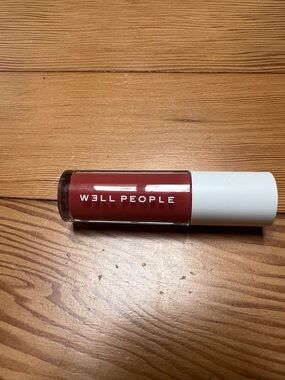 Well People Hydrating Lip Gloss - Warm Brick Red